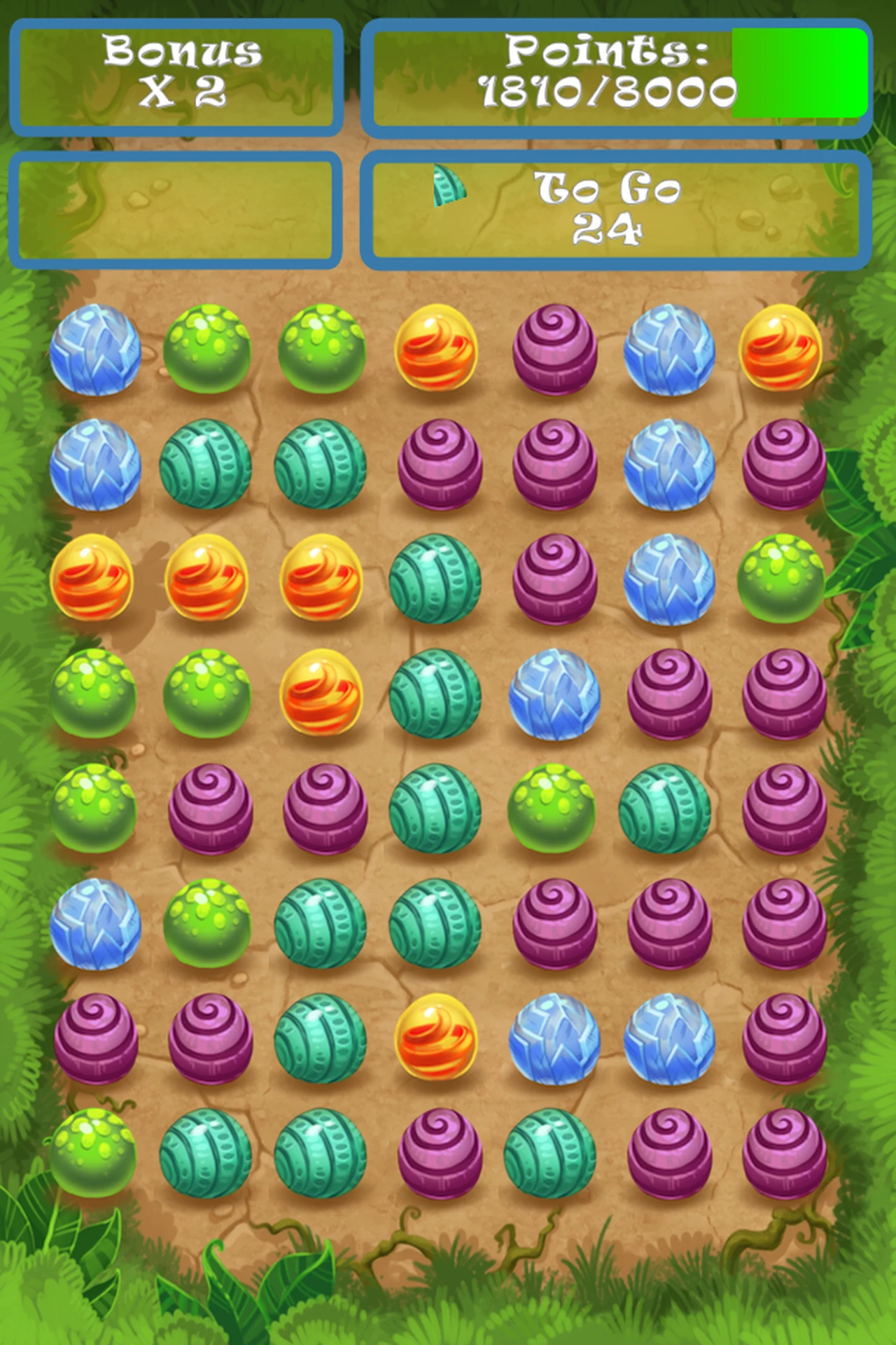 Eggs Balls Dash Game screenshot